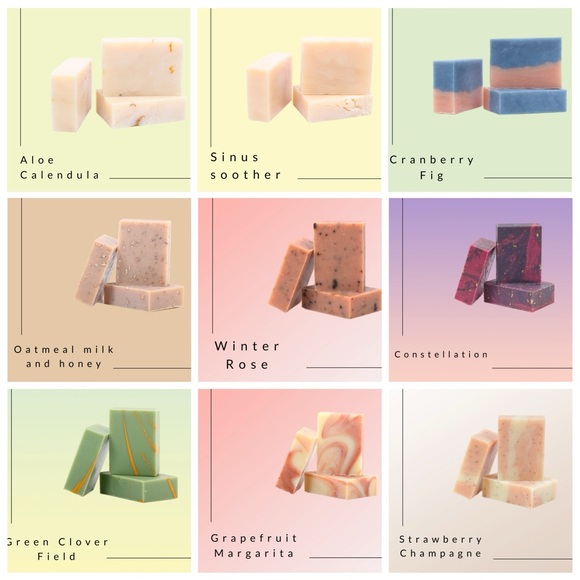 Brand New Bundle 3pcs soaps + 1 Free lip Balm - Picture 3 of 5